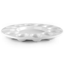 Plato presentaci�n huevos duros x12 cav