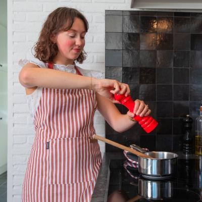 Delantal 100% algodn Yinte burntbrick