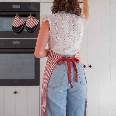 Delantal 100% algodn Yinte burntbrick