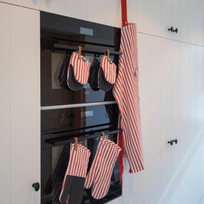 Delantal 100% algodn Yinte burntbrick