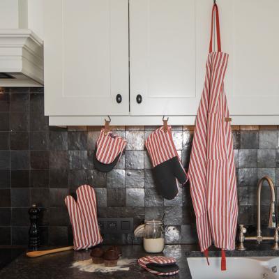 Delantal 100% algodn Yinte burntbrick