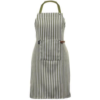 Delantal 100% algodn Yinte greenolive