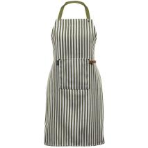 Delantal 100% algod�n Yinte greenolive