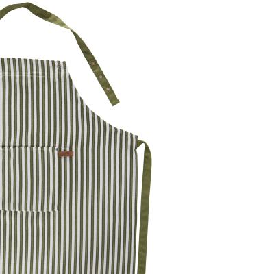 Delantal 100% algodn Yinte greenolive