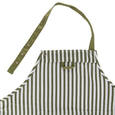 Delantal 100% algodn Yinte greenolive