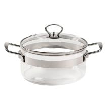 Olla vidre amb tapa 20 x11 h cm -2,5 L