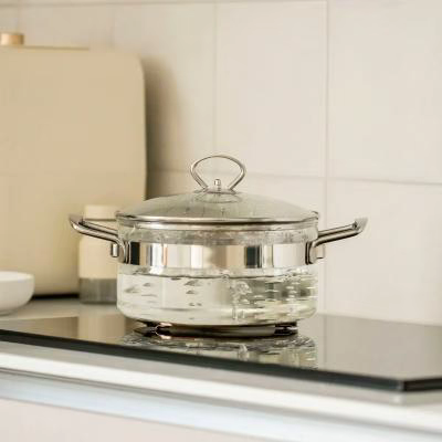 Olla cristal con tapa 20 x 11h cm - 2,5 L