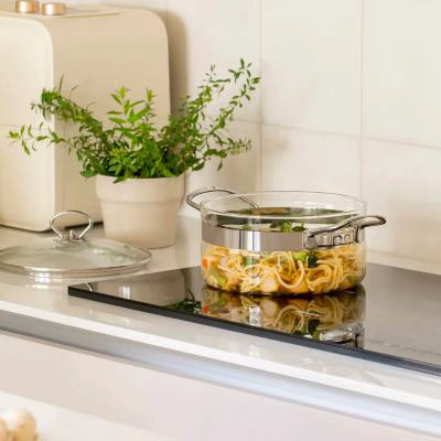 Olla cristal con tapa 20 x 11h cm - 2,5 L