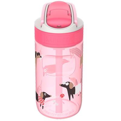 Botella de agua con pajita Lagoon 400 ml Diva