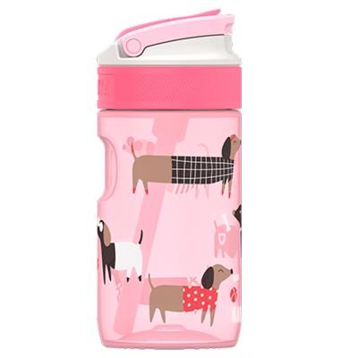 Botella de agua con pajita Lagoon 400 ml Diva