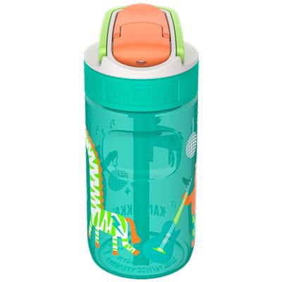 Botella de agua con pajita Lagoon 400 ml Disco
