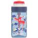 Botella de agua con pajita Lagoon 400 ml Police