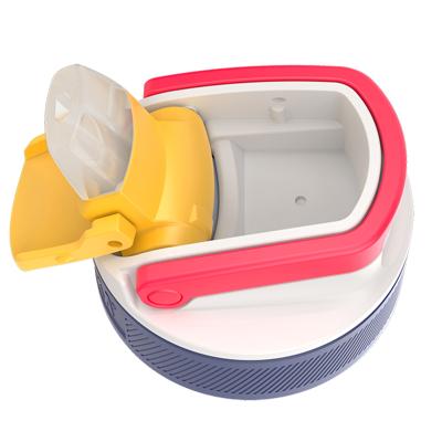 Botella de agua con pajita Lagoon 400 ml Police