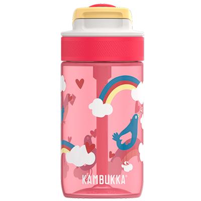 Botella de agua con pajita Lagoon 400 ml Love