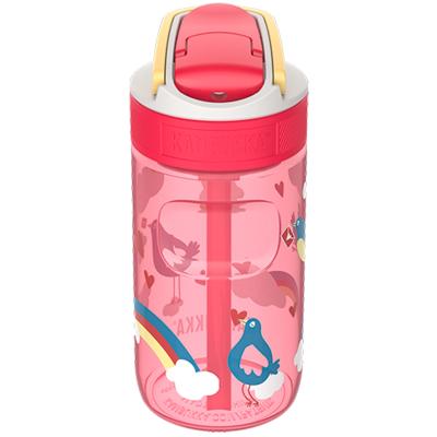 Botella de agua con pajita Lagoon 400 ml Love