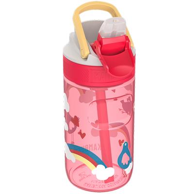 Botella de agua con pajita Lagoon 400 ml Love