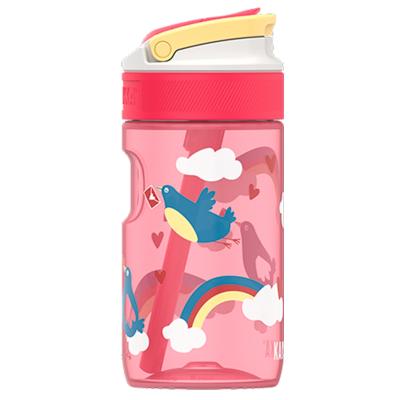 Botella de agua con pajita Lagoon 400 ml Love