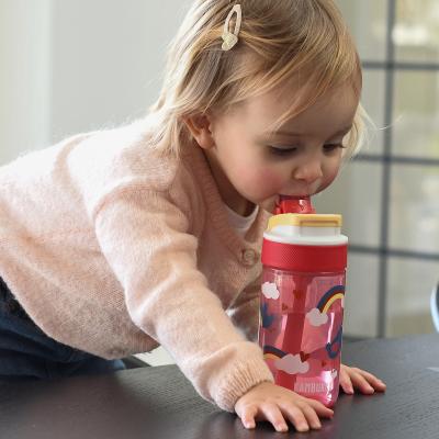 Botella de agua con pajita Lagoon 400 ml Love