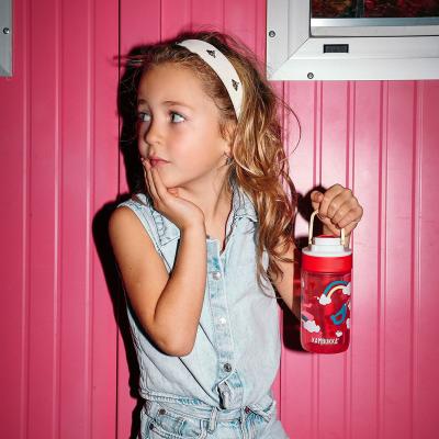 Botella de agua con pajita Lagoon 400 ml Love