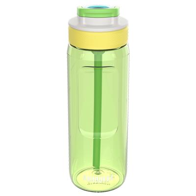 Botella de agua con pajita Lagoon 750 ml Garden