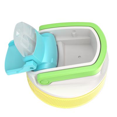 Botella de agua con pajita Lagoon 750 ml Garden