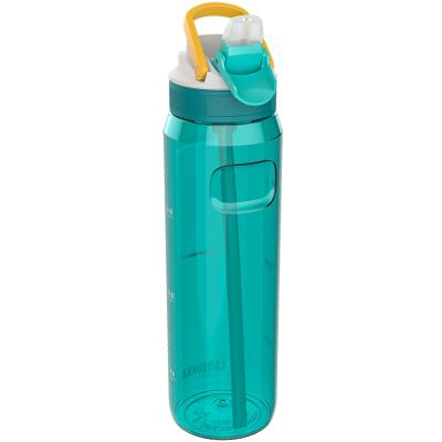 Botella de agua con pajita Lagoon 1000 ml Zesty