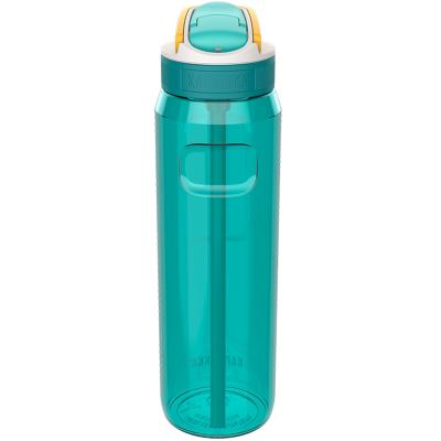 Botella de agua con pajita Lagoon 1000 ml Zesty