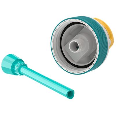 Botella de agua con pajita Lagoon 1000 ml Zesty