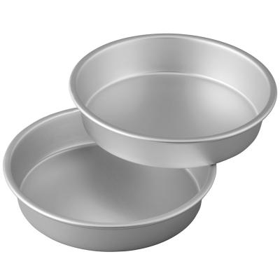 Set 2 moldes metlicos redondos Wilton 23 cm