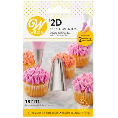 Set boquilla Wilton 2D Drop Flower