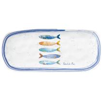 Bandeja porcelana presentacin 40x17,5 cm DE MER