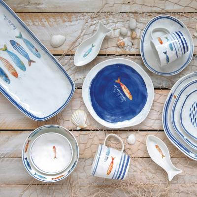 Bandeja porcelana presentacin 40x17,5 cm DE MER