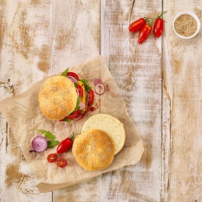 Molde x4 pan hamburguesa 12 cm perforado met�lico