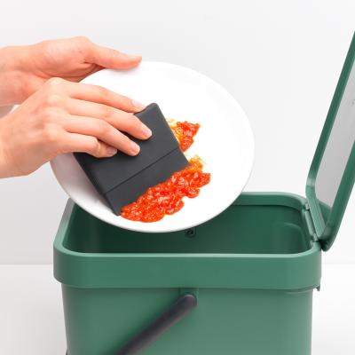 Esp�tula limpia platos y encimera silicona