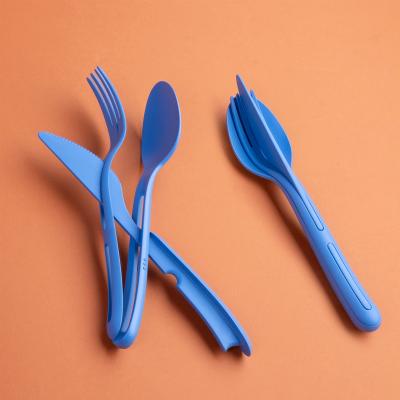 Juego 3 cubiertos Koziol Klikk