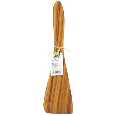 Esptula mini madera olivo 20 cm