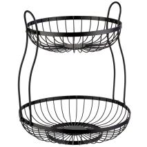 Cesta frutero doble altura 30 - 25 cm