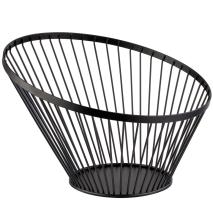 Cistell fruiter met�l�lic Alt 30 x 20h cm