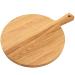 Tabla para servir redonda madera roble 39x29 cm