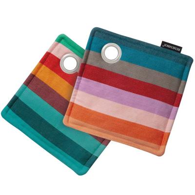 Set 2 protectores cocina 100% algodn Stripe fro