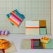 Set 2 protectores cocina 100% algodn Stripe fro