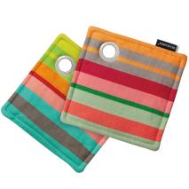 Set 2 protectores cocina 100% algodn Stripe clid