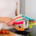 Set 2 protectores cocina 100% algodn Stripe clid