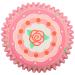 Papel cupcakes aluminio x30 Vintage Rose