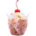 Papel muffins Tulipa x24 PME Cherry