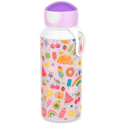 Botella pop-up 400 ml Food Fest