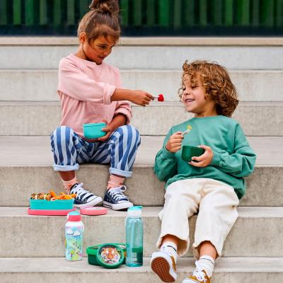 Fiambrera Fruit box para fruta con tenedor