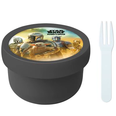 Fiambrera fruta con tenedor 300 ml Star Wars