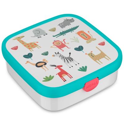 Fiambrera cuadrada Lunchbox Animal Friends
