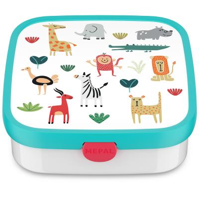 Fiambrera cuadrada Lunchbox Animal Friends